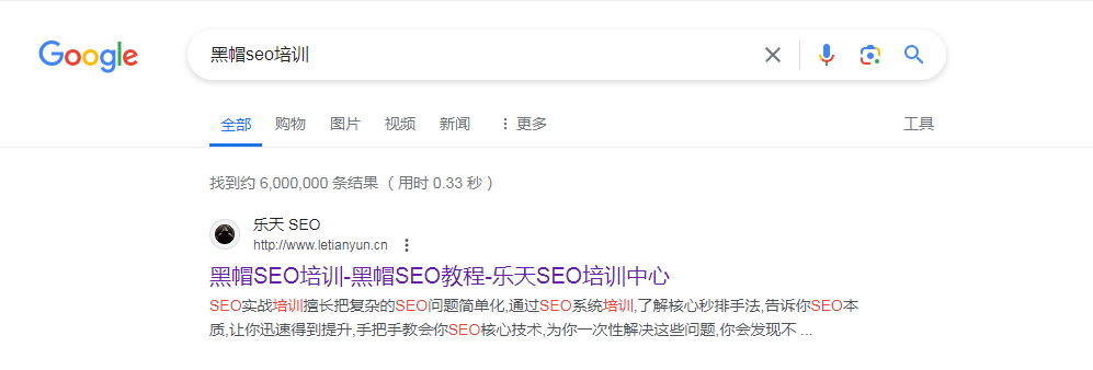 實力鑄造品質SEO培訓案例
