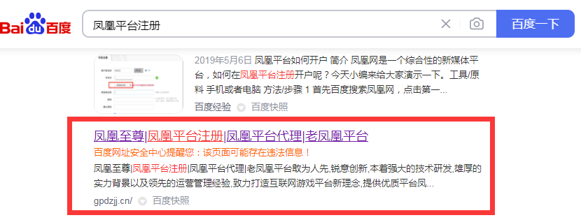 鳳凰平臺SEO培訓案例
